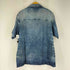 ディーゼル DIESEL 25SS D-NABIL-FSG Bowling shirt in distressed denim メンズ import:XL