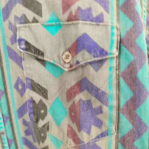 ラングラー Wrangler 80S Brushpopper Shirt メンズ XL