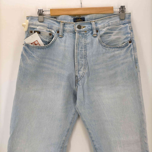 ポロラルフローレン POLO RALPH LAUREN THE ANDERS CLASSIC TAPER クラシック テーパード ボタンフライ デニム パンツ メンズ 30/32