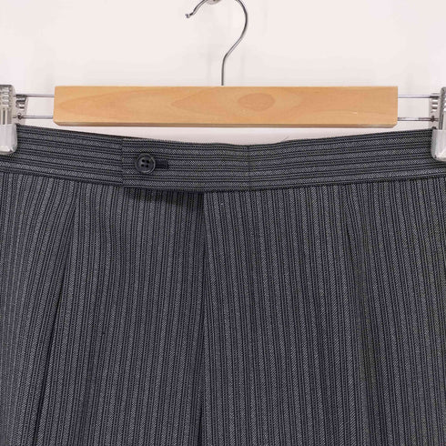 BRUMMELL ストライプタックスラックスパンツ メンズ 88