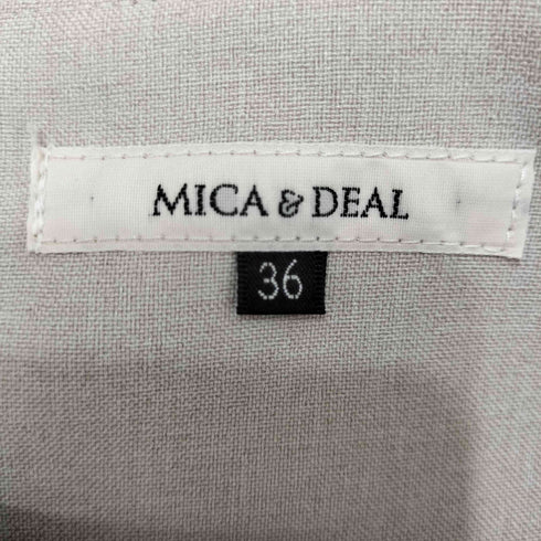 マイカアンドディール MICA&DEAL フリルトップスパンツセットアップ レディース 36