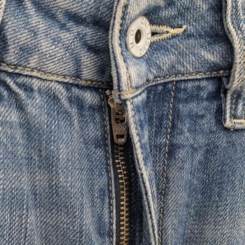 ディーゼル DIESEL 00s イタリア製 ダメージ加工 ストレートデニムパンツ メンズ W27 L32