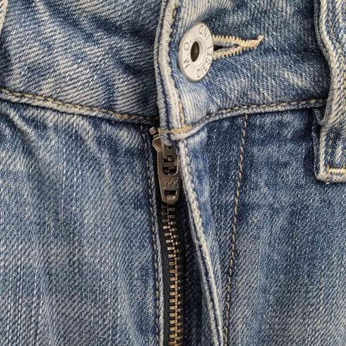 ディーゼル DIESEL 00s イタリア製 ダメージ加工 ストレートデニムパンツ メンズ W27 L32