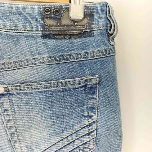 ディーゼル DIESEL 00s イタリア製 ダメージ加工 ストレートデニムパンツ メンズ W27 L32