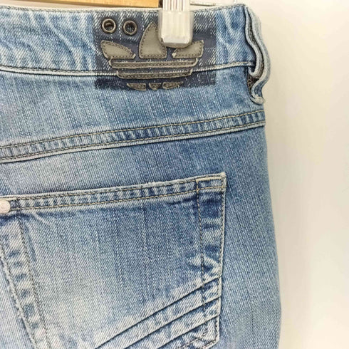 ディーゼル DIESEL 00s イタリア製 ダメージ加工 ストレートデニムパンツ メンズ W27 L32