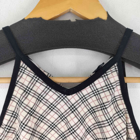 バーバリーロンドン BURBERRY LONDON ノバチェック バックリボン キャミソール レディース