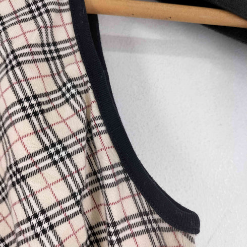 バーバリーロンドン BURBERRY LONDON ノバチェック バックリボン キャミソール レディース