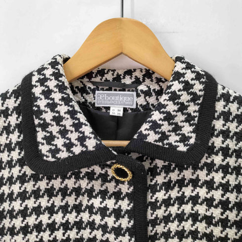 Eiegance sa paris 千鳥格子 コート レディース 36