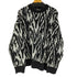 メゾンスペシャル MAISON SPECIAL Prime-Over Thunder Mesh Jacquard Crew Neck Knit Pullover メンズ JPN:2