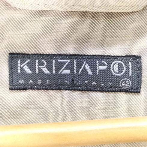 KRIZIAPOI イタリア製 サイドギャザージャケット レディース EUR:42