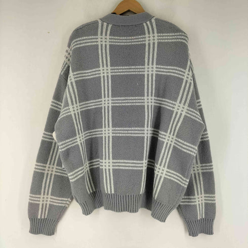 knitwear チェック柄 カーディガン メンズ JPN:L