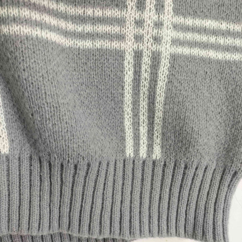 knitwear チェック柄 カーディガン メンズ JPN:L