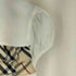 バーバリーロンドン BURBERRY LONDON ノバチェック フリル S/S Tシャツ レディース