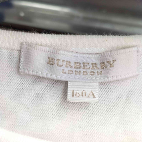 バーバリーロンドン BURBERRY LONDON ノバチェック フリル S/S Tシャツ レディース