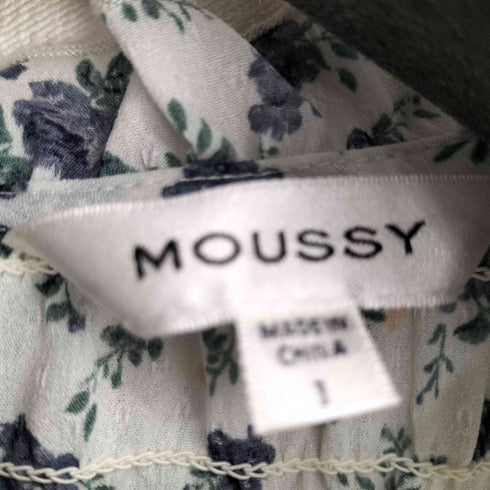 マウジー moussy FOIL PRINT SHIRRING ドレス レディース JPN:1