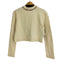 ザラ ZARA ラインストーンビジューデザインニット レディース import:S