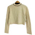 ザラ ZARA ラインストーンビジューデザインニット レディース import:S