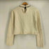 ザラ ZARA ラインストーンビジューデザインニット レディース import:S