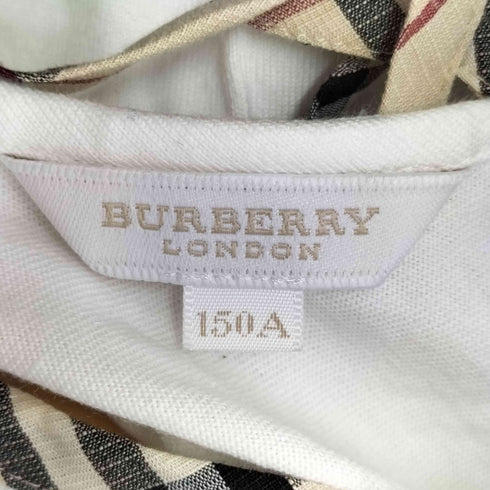 バーバリーロンドン BURBERRY LONDON ノバチェック ロゴ刺繍 タンクトップ レディース