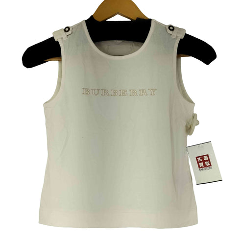 バーバリーロンドン BURBERRY LONDON ロゴ刺繍 タンクトップ レディース