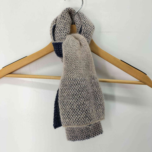 ミッソーニ MISSONI イタリア製 バイカラーラメマフラー レディース