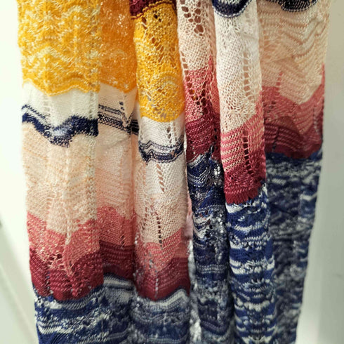 ミッソーニ MISSONI イタリア製 マルチカラーマフラー レディース