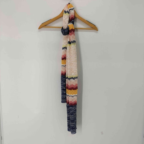 ミッソーニ MISSONI イタリア製 マルチカラーマフラー レディース