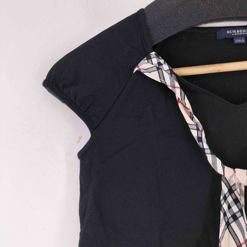 バーバリーロンドン BURBERRY LONDON ノバチェック フロントリボン ショートスリーブ カットソー レディース