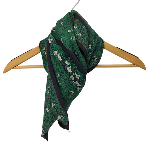 ヴァレンティノガラヴァーニ VALENTINO GARAVANI イタリア製 花柄スカーフ メンズ