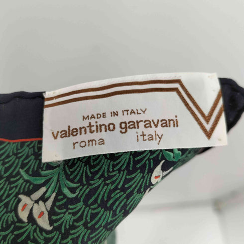 ヴァレンティノガラヴァーニ VALENTINO GARAVANI イタリア製 花柄スカーフ メンズ