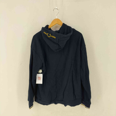 フレッドペリー FRED PERRY 別注 フード刺繍 スウェット パーカー メンズ JPN:XL