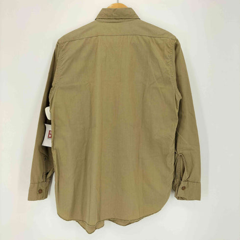 40s SANFORIZED LOT85 ネコ目ボタン ワークシャツ メンズ 15
