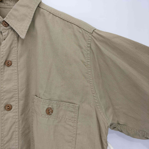 40s SANFORIZED LOT85 ネコ目ボタン ワークシャツ メンズ 15