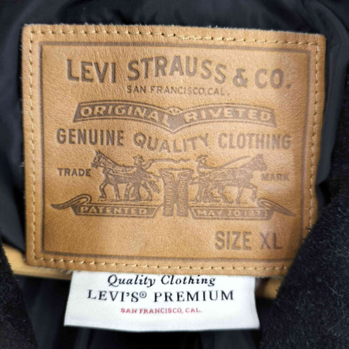 リーバイス Levis LEATHER COLLECTION HIGHLAND SUEDE TRUCKER JACKET メンズ XL