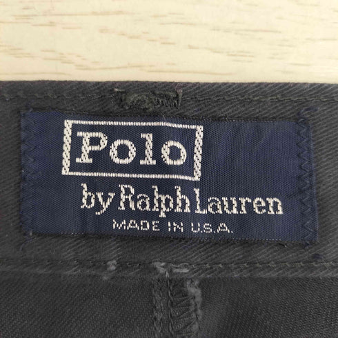 ポロバイラルフローレン Polo by RALPH LAUREN 90s USA製 初期型 2タック チノ メンズ 30/36