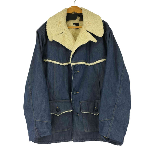 シアーズローバックス SEARS ROEBUCKS 70S 裏ボア デニム カバーオール ジャケット メンズ