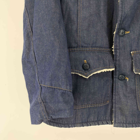 シアーズローバックス SEARS ROEBUCKS 70S 裏ボア デニム カバーオール ジャケット メンズ