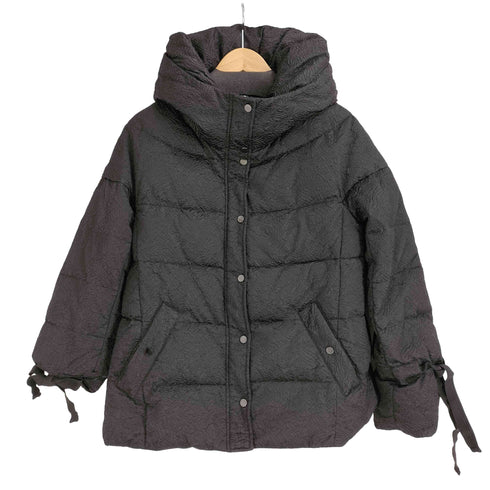ザラ ZARA エンボス加工ダウンジャケット レディース import:XS