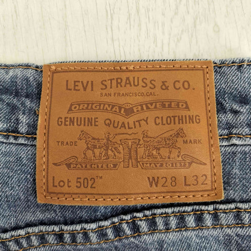 リーバイス Levis 502 COOL クール レギュラーテーパードデニムパンツ メンズ 28/32