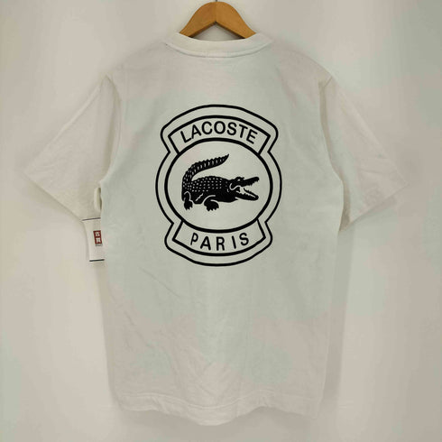 ラコステ LACOSTE 24ss 別注 ロゴ Tシャツ メンズ import:S