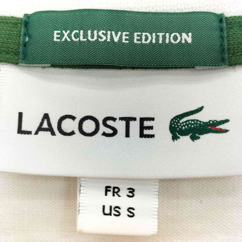 ラコステ LACOSTE 24ss 別注 ロゴ Tシャツ メンズ import:S