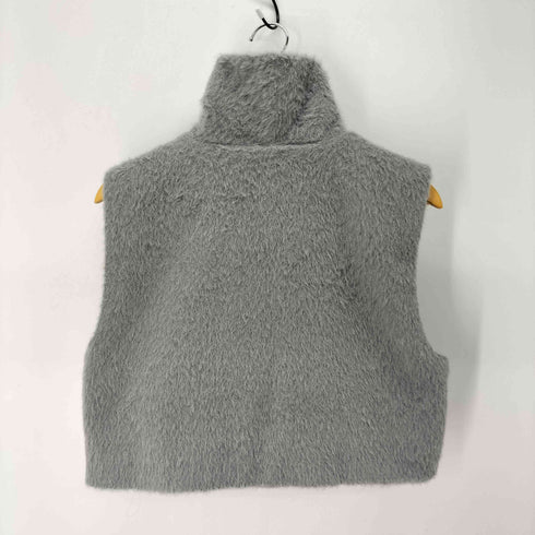 ザラ ZARA フェイクファーベスト レディース xs