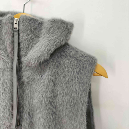 ザラ ZARA フェイクファーベスト レディース xs