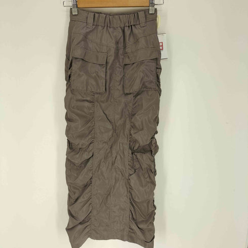 ムルーア MURUA 24SS シャーリングロングスカート レディース JPN:1