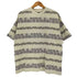 ビームス BEAMS ジャカード ボーダー クルーネック Tシャツ メンズ JPN:S