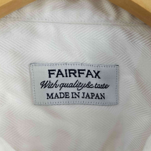 フェアファクス FAIRFAX ヘリンボーン柄 ボタンシャツ メンズ 40-80