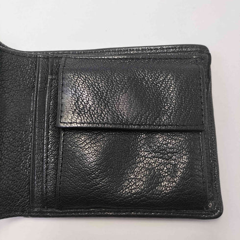 ディーゼル DIESEL ロゴ レザー シボ革 二つ折り財布 コンパクトウォレット メンズ