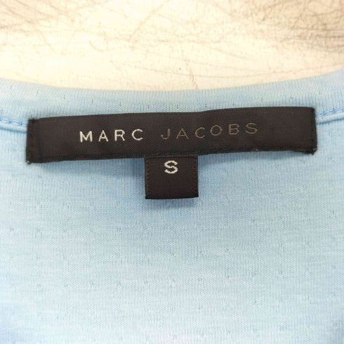 マークジェイコブス MARC JACOBS ナンバリングステッチ Vネック 半袖 Tシャツ レディース import:S