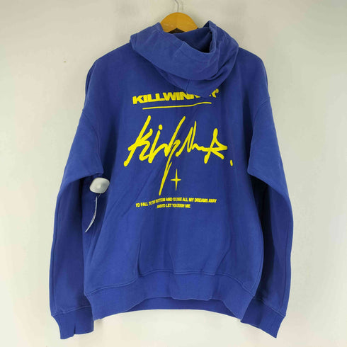KILLWINNER. 発砲プリント プルオーバーパーカー メンズ import:M
