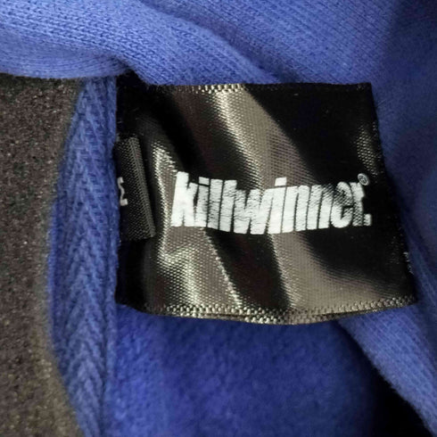 KILLWINNER. 発砲プリント プルオーバーパーカー メンズ import:M